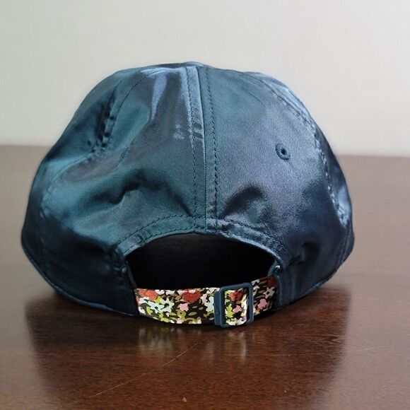 Nike Sportswear NSW Floral Satin Hat Blue Green - Picture 9 of 9